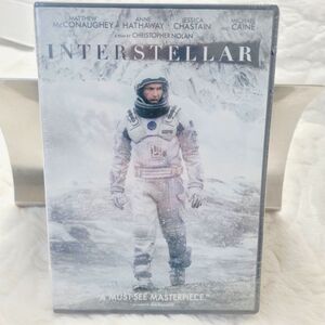Interstellar DVD Matthew Mcconaughey Anne Hathaway New Sealed